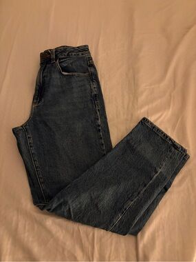 Garage Women's Relaxed Dark Blue Jeans